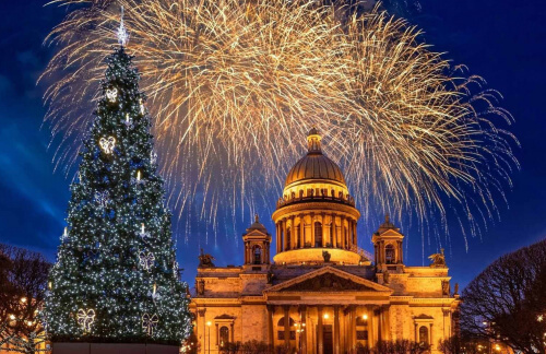 Тур "Новогодний Петербург: Сказка на Неве!" за 1005р/5 дней от "УмноТуры"